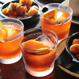 Happy hour cocktails