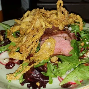 Blackened Chicken Steak Salads