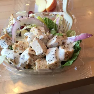 Apple salad.
