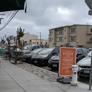 Visualizing bike racks here.