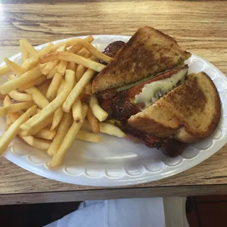Hot Link Sandwich