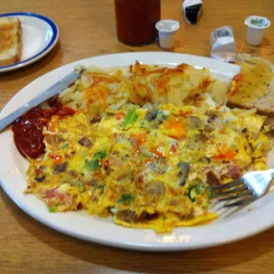 The everything omelette.