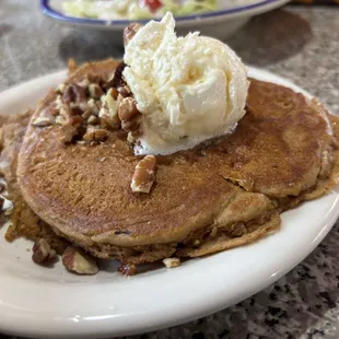 Pumpkin pancakes are the best