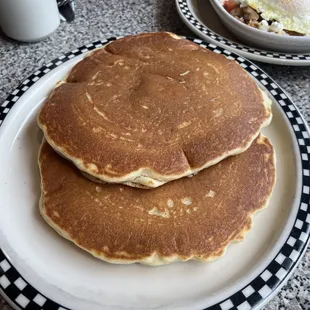 Two pancakes