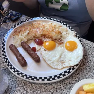 Sausage  and Eggs