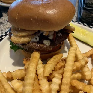 Blue Cheese Burger