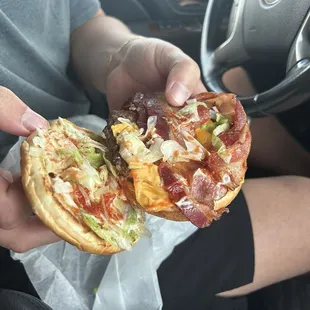 Bacon cheeseburger