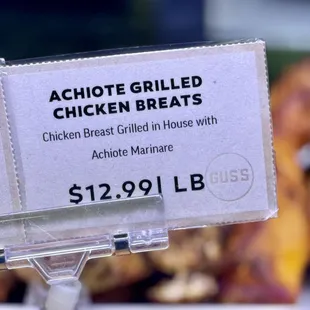 Get your chicken breats!