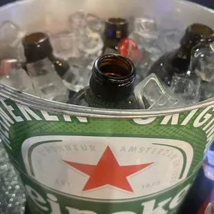 Bucket of beer