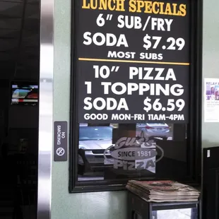 Lunch specials are a great deal!