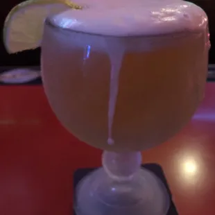 frozen schooner filled with dos equis