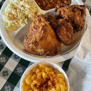 3 Piece Dark Plate