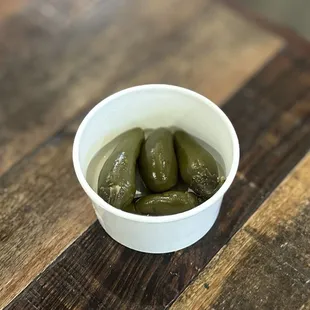 Whole Jalapeños | $0.25 (2pcs)