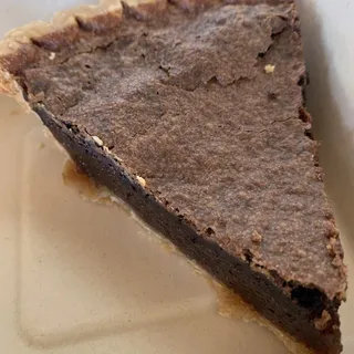 Chocolate Chess Pie (Slice)