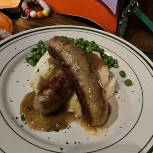 Bangers and mash