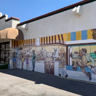 the outside of the restaurant