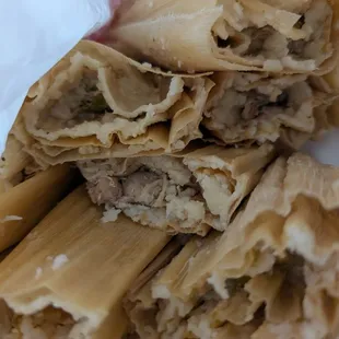 Gold in a bag...pollo chile verde