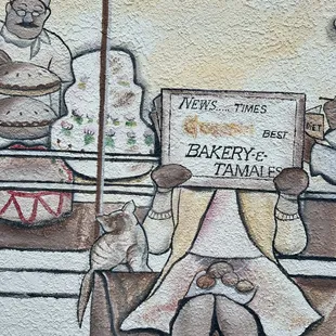 I am on line for tamales