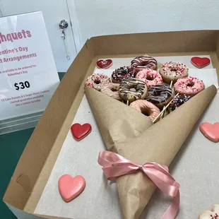 Gussie's  Valentines Day Doughquets 2024