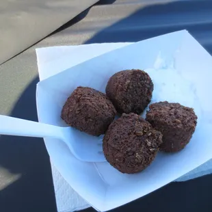 My falafel and tzatziki