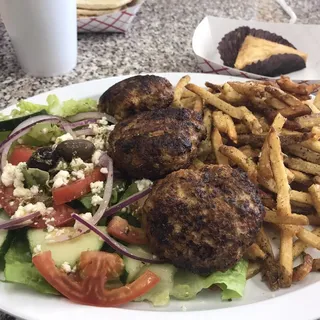 Chicken Patty Platter