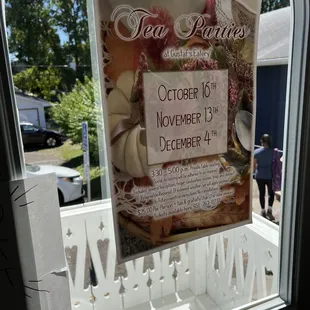 a poster for the event