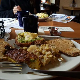 Covered wagon and avo toast