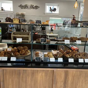 Beautiful pastry selection