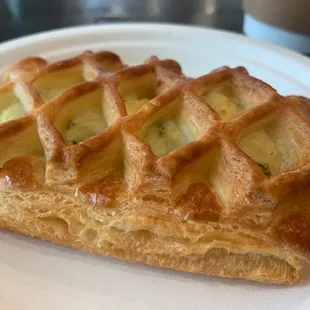 Potato parm Leak Faulette(?)... oh wow, flaky goodness.