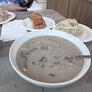 Mushroom soup