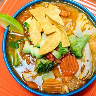 a bowl of soup