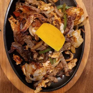 a plate of food