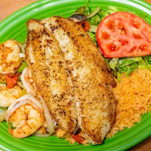 a plate of food