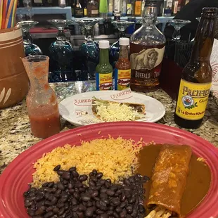 An awesome dinner, everything I love.