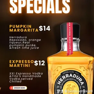 Fall specials order now!!