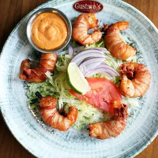 Mummy wrapped shrimp