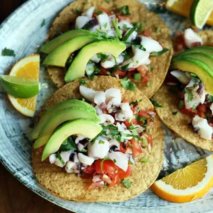 Octopus tostada