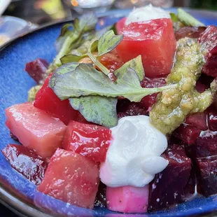 Beet salad. Our favorite dish.