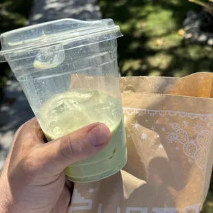 Hoja Santa Matcha Latte