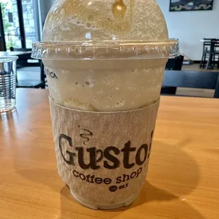 Hazelnut expresso frap - YUM!