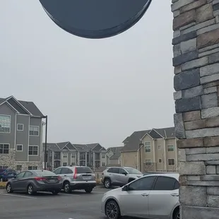 outside