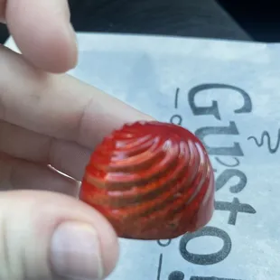 Spicy caramel chocolate