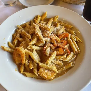 Creamy Shrimp Chipotle Pasta
