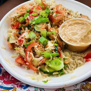 Ginger Lime Peanut bowl