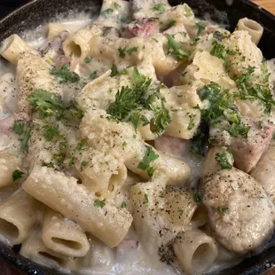 Pasta - one of many recommended options