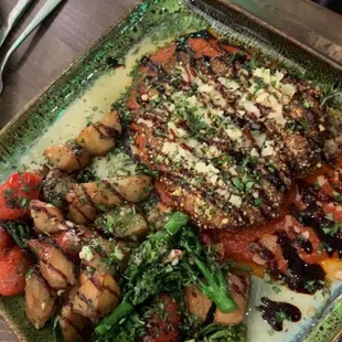 Pistachio chicken cutlet