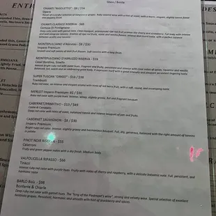 wine list (reds) as of 2.3.24