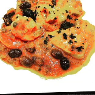 a close up of a plate of food