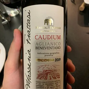 What a great wine pairing that was recommended by Carl!