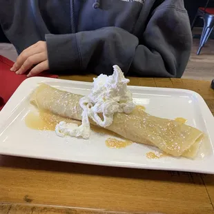 Tiramisu crepe